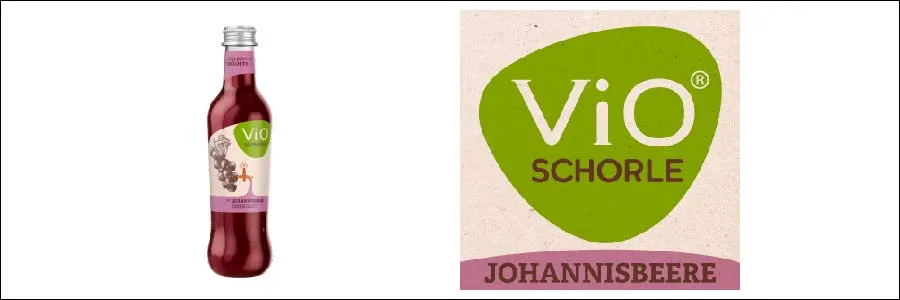 ViO Schorle Schwarze Johannisbeere 0,33l