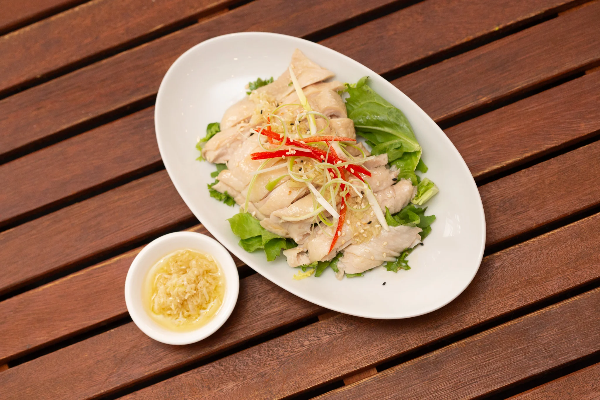 Dim Sum Ginger Chicken