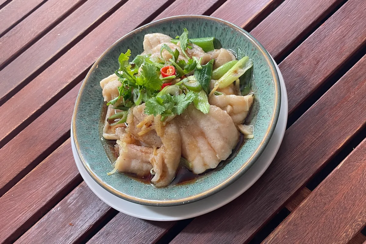 Dim Sum gedämpfter Rochen