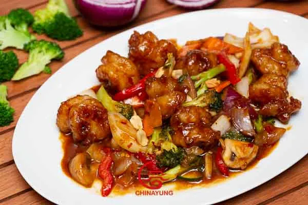 Kung Pao Garnelen