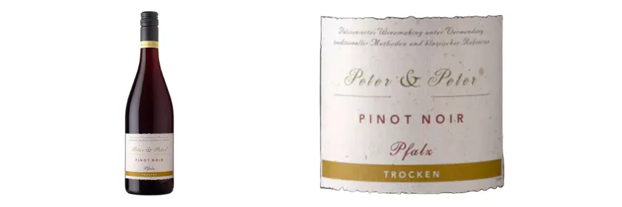 Peter & Peter Pinot Noir, Mosel, trocken 0,75l