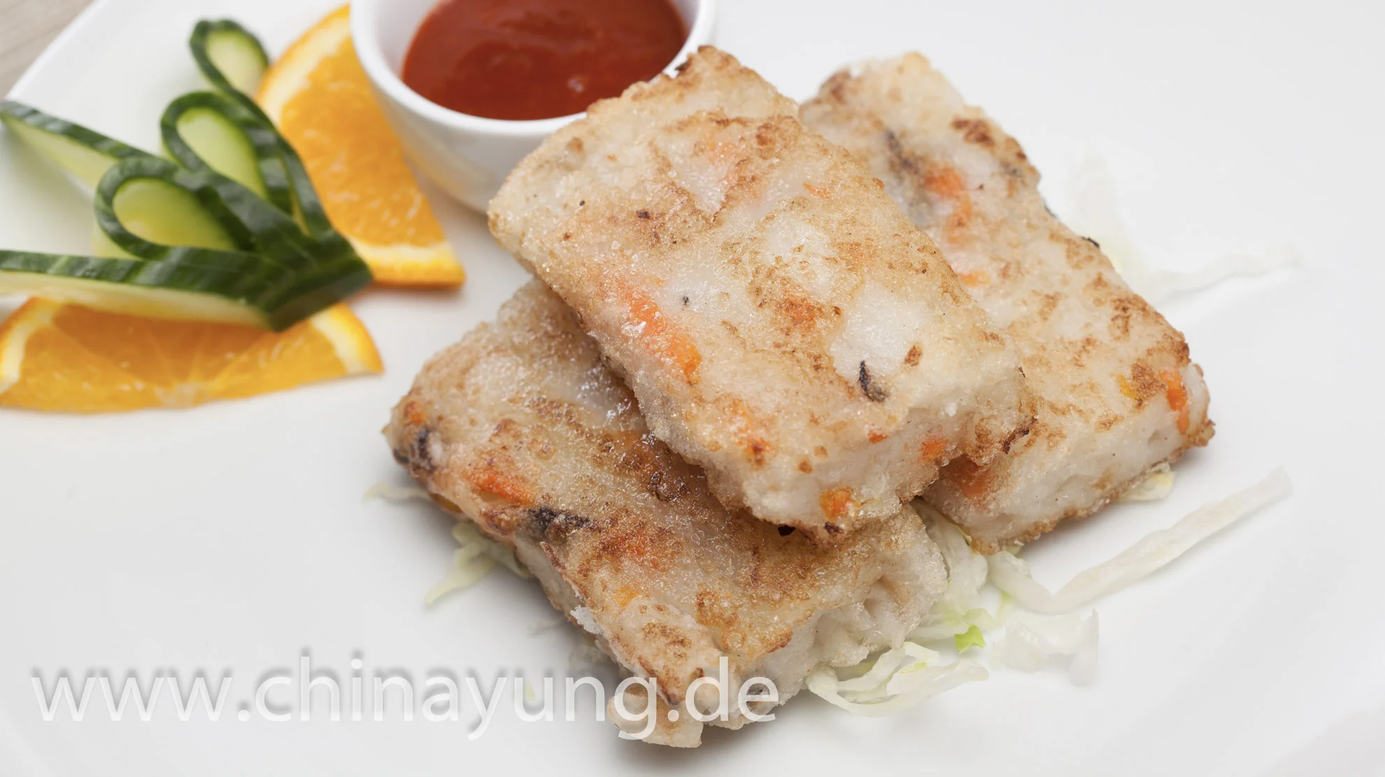 Rettich-Reibekuchen vegan - Gebraten