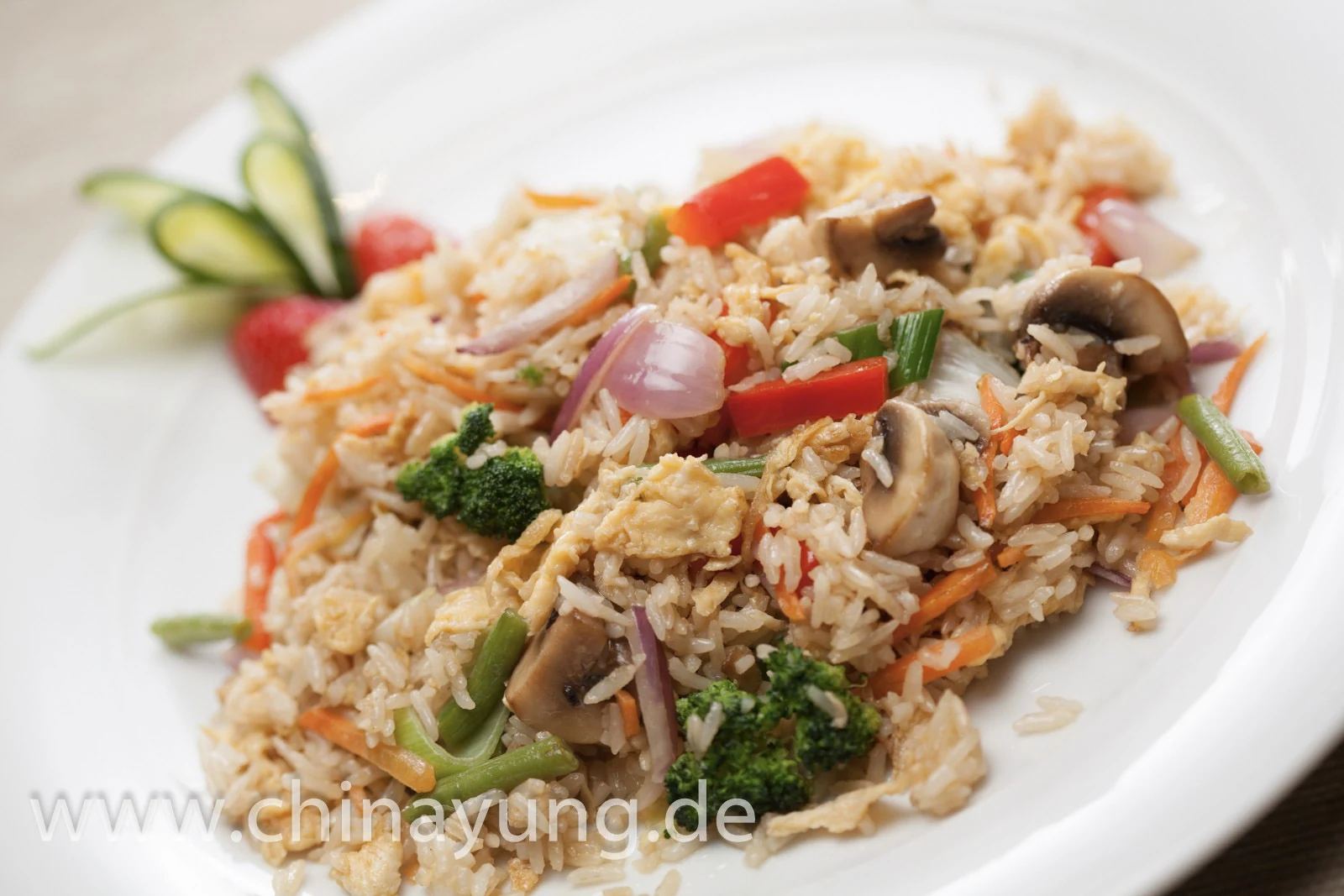 Fried Rice with Vegetables and Eggs