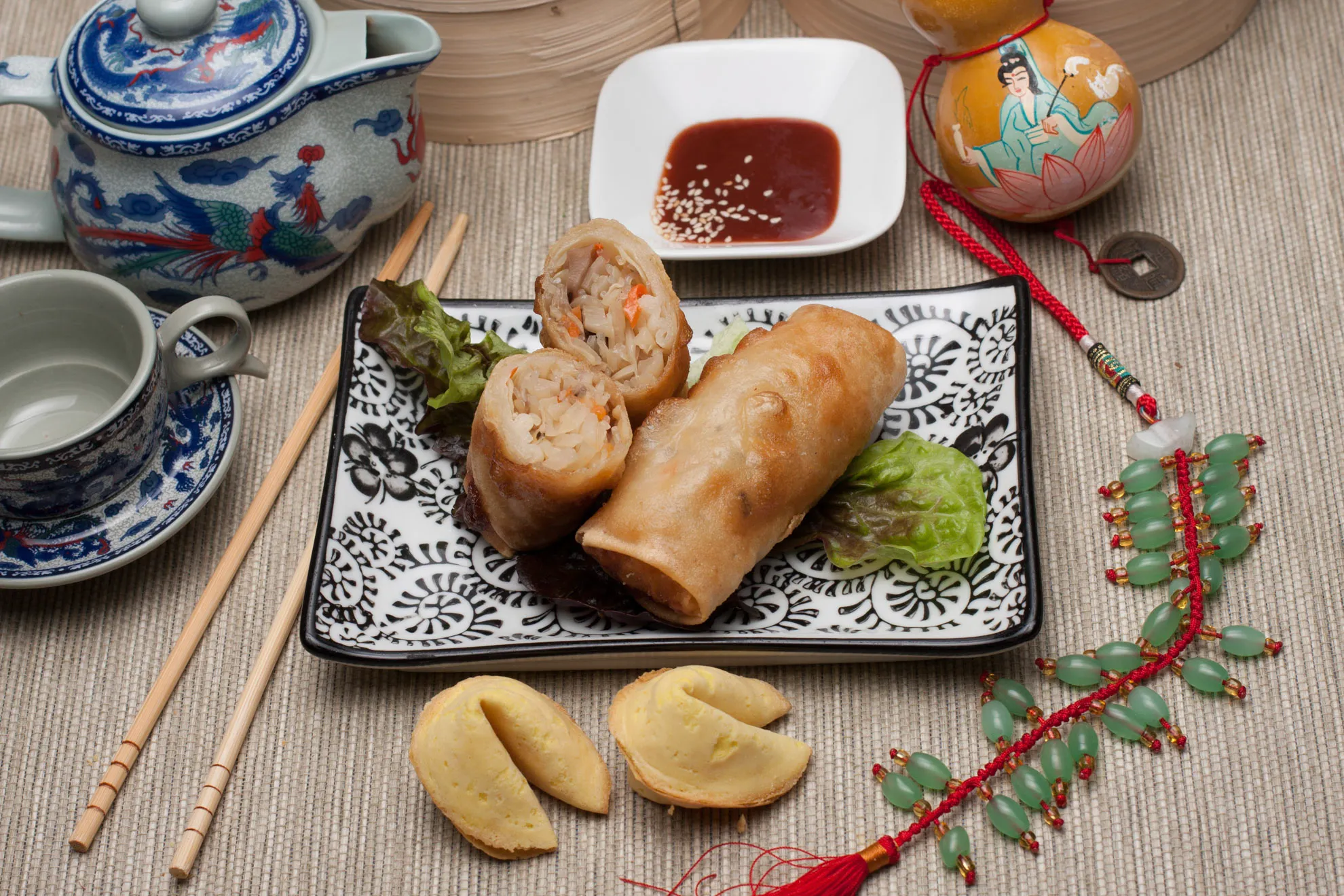 Spring Roll House Style