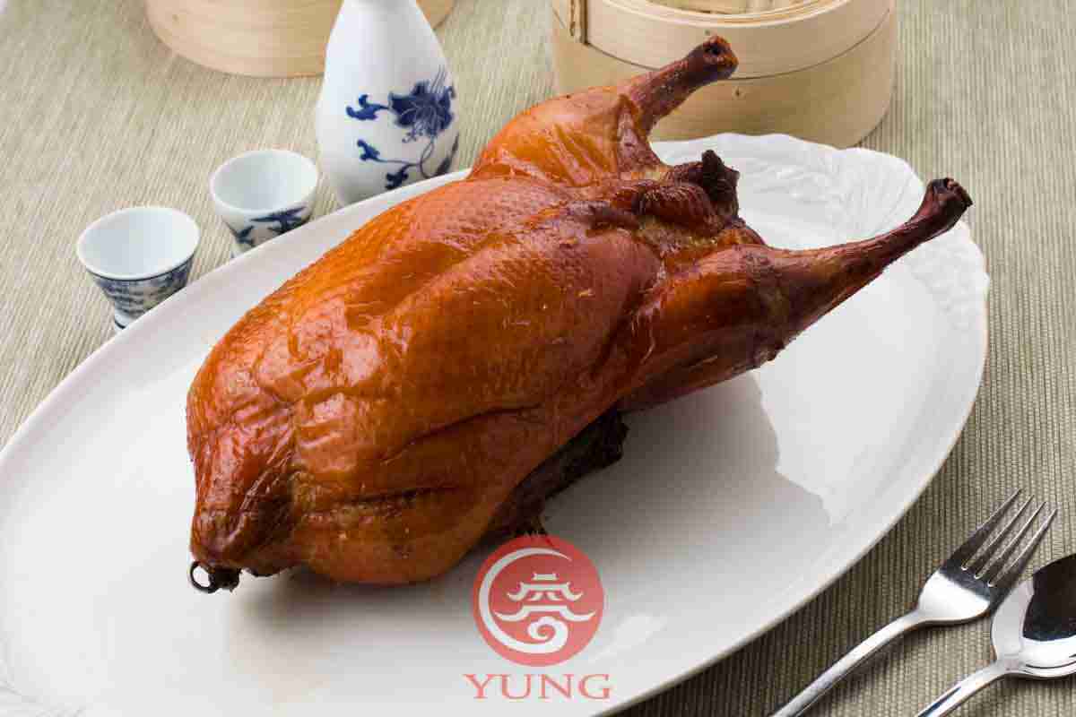Eine ganze Peking Ente Menü